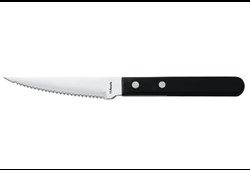 Amefa Couteau à Steak manche Noir - 12 pces